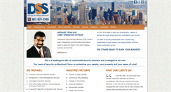 Desktop Screenshot of dss-securitysolutions.com